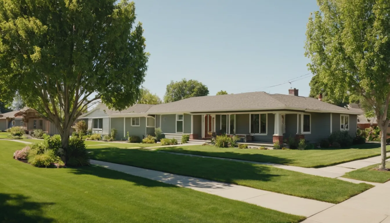 A ranch home with a tidy yard in Sunset Hills on a sunny day